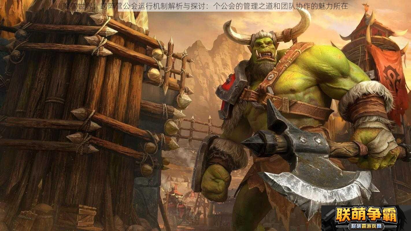 魔兽世界|跨阵营公会运行机制解析与探讨|个公会的管理之道和团队协作的魅力所在