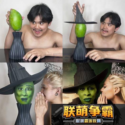 这个绿女巫和粉仙子你满意吗-泰国低成本cos小哥新作