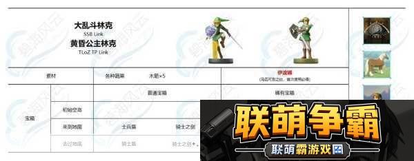 塞尔达传说智慧的再现Amiibo全攻略