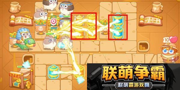 保卫萝卜4法老归来第61关怎么打