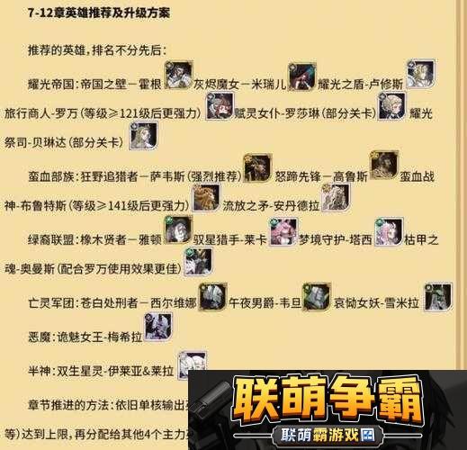 剑与远征商人罗万如何阵容及打法分享